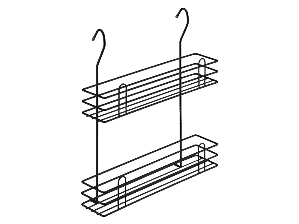 Двухъярусная полка для специй на рейлинг LE 540 Лунден фото 2